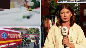 VIDEO Copii luați cu ambulanța de la grădiniță. Micuții au fost evaluați de medici